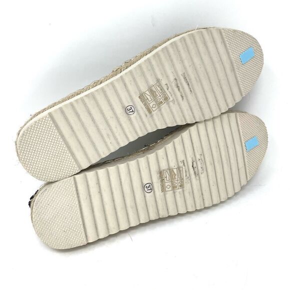 Patrizia By Spring Step Maylis Slip On Embellished Espadrille Black Size 37 - Picture 6 of 6